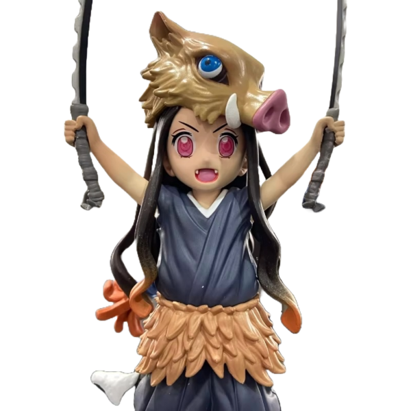 Figurine Nezuko Kamado X inosuke Demon slayer 3