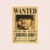 Affiche wanted One Piece-zoro 1