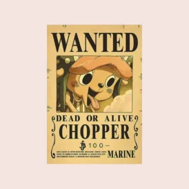 Affiche wanted One Piece-chopper 1 Affiche wanted One Piece-chopper 1