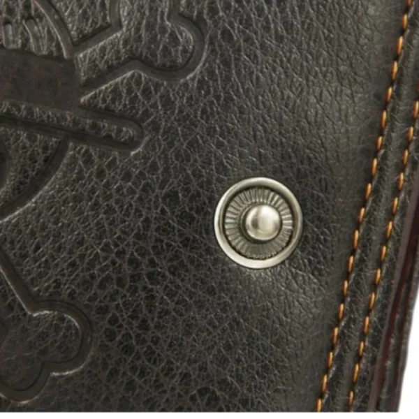 Portefeuille Skull avec le chapeau de paille Luffy2