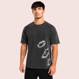 1 T shirt Gojo Satoru - Jujutsu Kaisen Délavé Unisex