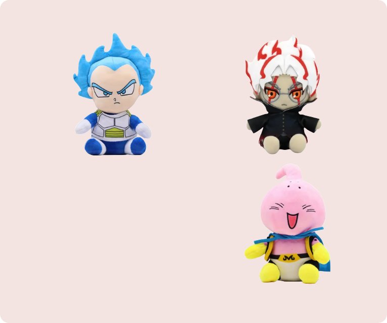 Catégorie Peluches Manga