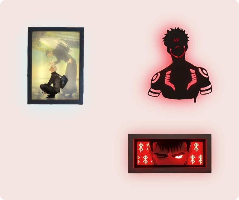 Catégorie Lampe Led Manga