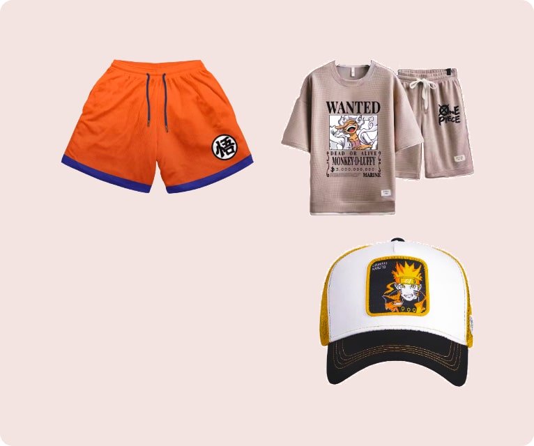 Catégorie Vêtements Manga