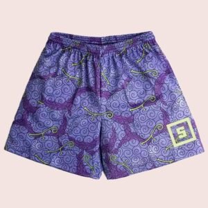 Short de bain avec cordon One Piece fruit du demon