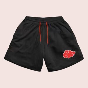 Short de bain avec cordon akatsuki naruto